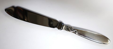 Delfin. Silberbesteck (830). Kleines Kuchenmesser. Länge 23,7 cm.