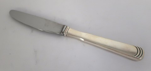 Hans Hansen. Sølvbestik (925). Arvesølv no. 15. Frokostkniv. Længde 18,5 cm.