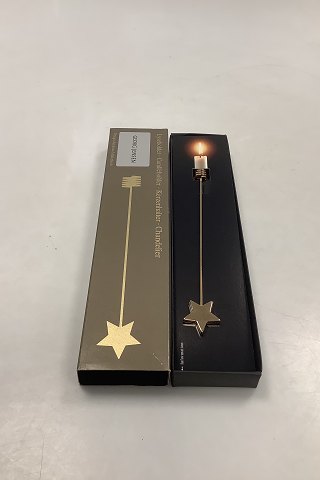 Georg Jensen Golden Christmas Lyseholder - Stjerne 1990