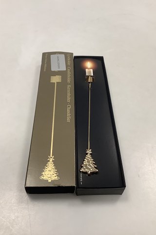 Georg Jensen Golden Christmas Lyseholder - Juletræ 1998