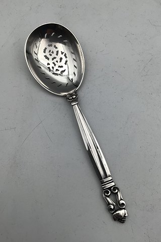 Georg Jensen Sterling Silver Acorn Sprinkling Spoon No. 173