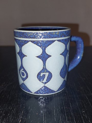 Aluminia fajance mug 1967