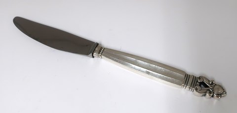 Georg Jensen. Sterling (925). König. Menüemesser. Länge 23 cm