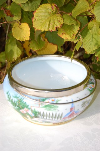 Opal glass  Strawbery bowl