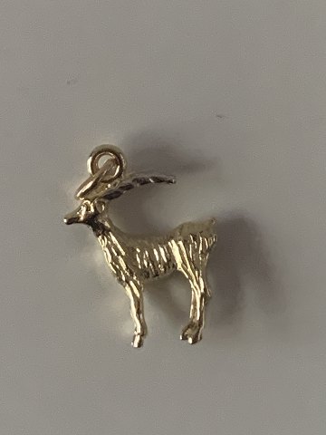 Capricorn Pendant #14 carat Gold
Stamped 585