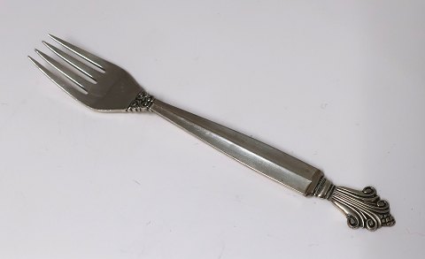 Georg Jensen. Sterling (925). Königin. Kindergabel. Länge 14,3 cm