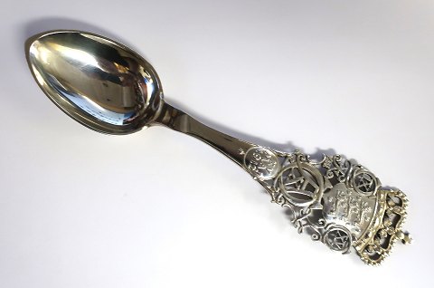 Michelsen. Memorial spoon 1912. King Christian X
