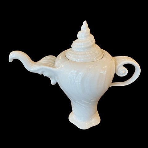 Royal Copenhagen, Arje Griegst; White Triton, coffee pot #14181