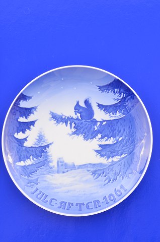 Bing & Grøndahl porcelæn B&G Juleplatte 1961