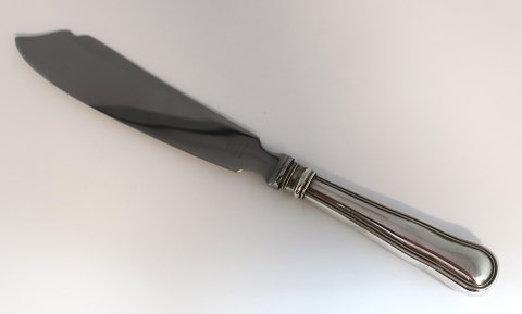 Dobbeltriflet. Silberbesteck (830). Kuchenmesser. Länge 27 cm. Produziert 1930.