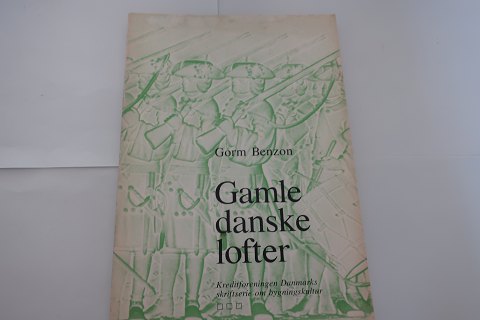 Gamle danske lofter (Alte dänische Decken)
Von Gorm Benzon
En del af en hel serie, som blev udgivet af Kreditforeningen Danmarks 
skriftsserie om bygningskultur
1980
Sideantal: 128
In gutem Stand