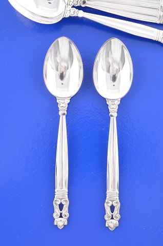 Acorn Georg Jensen silver cutlery Tea   spoon 033
