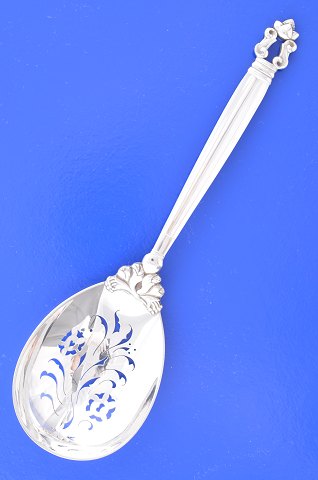 Acorn Georg Jensen silver cutlery Berry spoon
