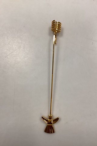 Georg Jensen Golden Christmas Lyseholder - Engel 1993