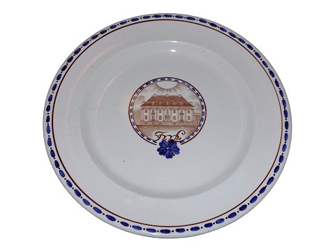 Aluminia 
Christmas dinner plate