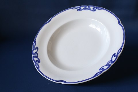 Villeroy & Boch, Blå Olga, Dyb Middags tallerken
Diameter 24,5 cm.