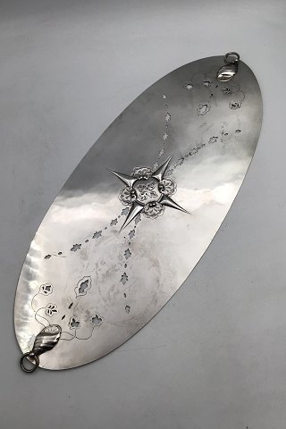 Georg Jensen Sølv Ornamental Fiskerist No 206 (1919)