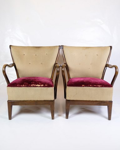 Armchairs - Model 177 - Alfred Christiansen - Slagelse Møbelfabrik - 1950
Great condition
