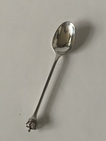 Dansk Krone The ske Sterling Sølv Teske
Længde 12,6 cm