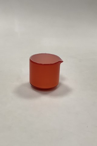 Holmegaard Palet / Carnaby Glas Orange Flødekande