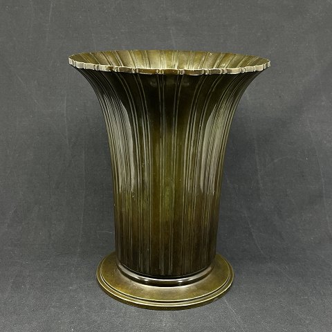Large fluted Art Deco Just Andersen vase