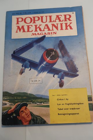 Populær Teknik Magasin
Skrevet for enhver
1952, Nr. 7
Bl.a. Flugtskydningsbue, Tabel over træskruer og Betragtningsapparat
Sideantal: 128
Del af serie