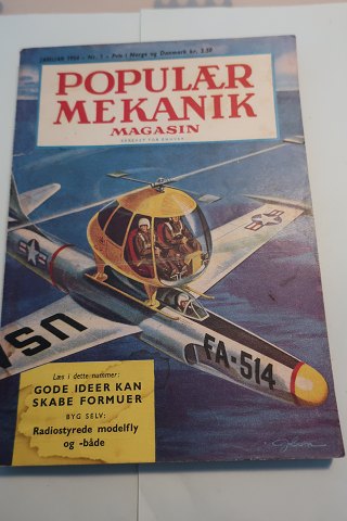 Populær Teknik Magasin
Skrevet for enhver
1954, Nr. 1
Bl.a. Gode ideer kan skabe formuer og Radiostyret Modelfly og -både
Sideantal: 112
Del af serie