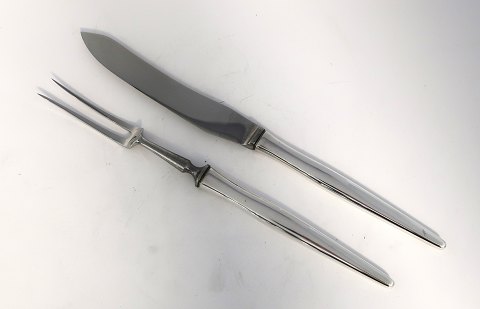 Michelsen. Tulip. Sterling (925). Tranchierbstk. Länge 31 cm