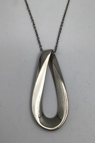 Georg Jensen Sterling Sølv Vedhæng No 452A Infinity