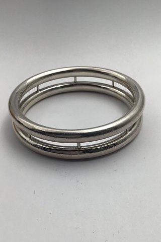 Hans Hansen Sterling Sølv Moderne Dobbelt Armring