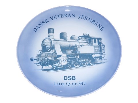 Bing & Grondahl Train Plate
Danish Veteran Train Plate #17