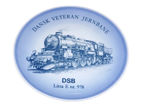 Bing & Grondahl Train Plate
Danish Veteran Train Plate #6