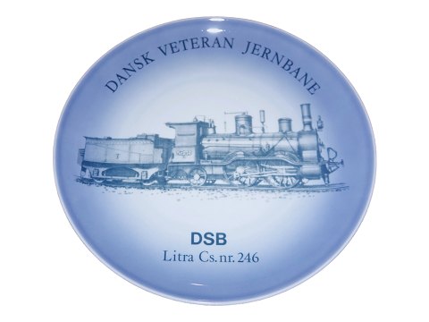 Bing & Grøndahl Togplatte 
Dansk Veteranplatte No. 13