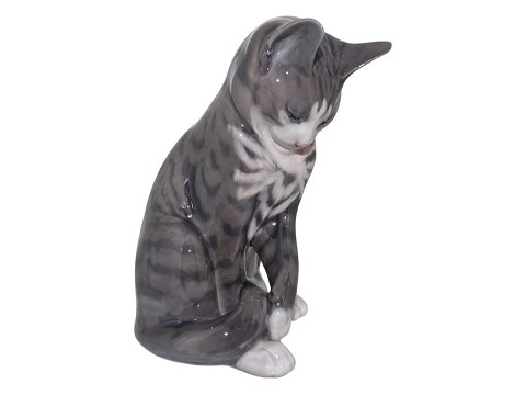 Royal Copenhagen
Større figur af gråstribet kat