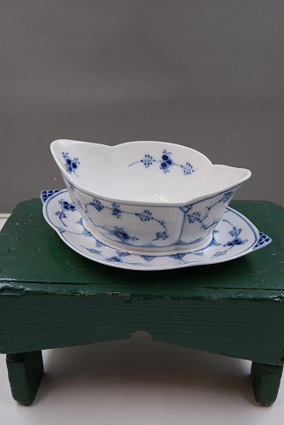 Blue Fluted plain, Royal ...