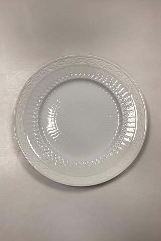Royal Copenhagen White Fan Round Dish