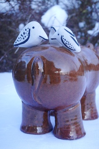 Lisa Larsson figurine Hippo
