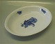 Royal 
Copenhagen Blue 
FLower braided 
8133-10 Salad 
bowl , oval 
28.8 cm