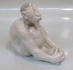 B&G 1955 Porcelain Art nouveau Faun ca. 13 x 15 cm
