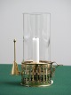 Engelsk 
stormstage ca. 
1880 med nyere 
glas og 
lyseslukker.