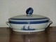Lidded Bowl, Ship Motive SOLD