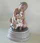 Two versions 
High and low 
stand 
Dahl Jensen 
1198 Faun with 
Ducklings 
(Bregno) 24.5 
cm Marked ...