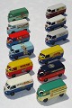 Collection Tekno VW Van cars with advertising, Sold