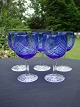 Rømer glas
1 stk blå 
portvin glas
Højde 10 cm