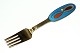 Christmas fork 
1992 A. 
Michelsen
Harmony
Designed by 
Tom Krøjer
Gold plated 
sterling ...