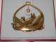 Georg Jensen Christmas Ornament  
2004 Snowy Landscape