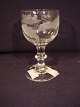 Antik glas.
Egeløv fra 
Holmegaard. År 
1874
Pris.Solgt