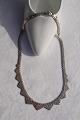 Collier 
halskæde, 
sterling sølv 
925. Længde 
44,5 cm. vægt 
33 gram. Pæn 
velholdt stand