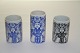 Bjørn Wiinblad, 
Nymølle. Flora 
Vaser:
Flora vase blå 
print. Nr. 
3157-1315. 
Højde 12,3 cm. 
...