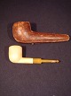 Oversættelse 
fra Dansk til 
Engelsk
Meerschaum 
pibe.Genuine, 
Block 
Meerschaum.
well 
maintained ...